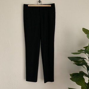Rag & Bone Classic Slim Leg Wool Pant Black Size 8
